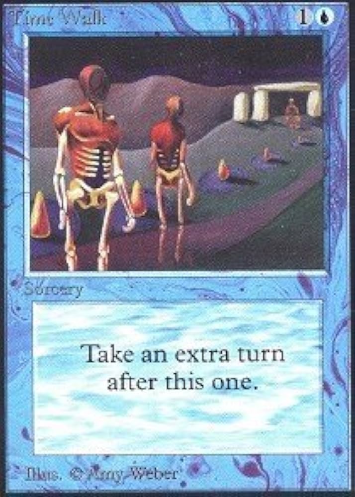 マジック:ザ・ギャザリング Time Walk(Collector's Edition) Amazon.co.jp: Magic: the Gathering - Time Walk - Collectors